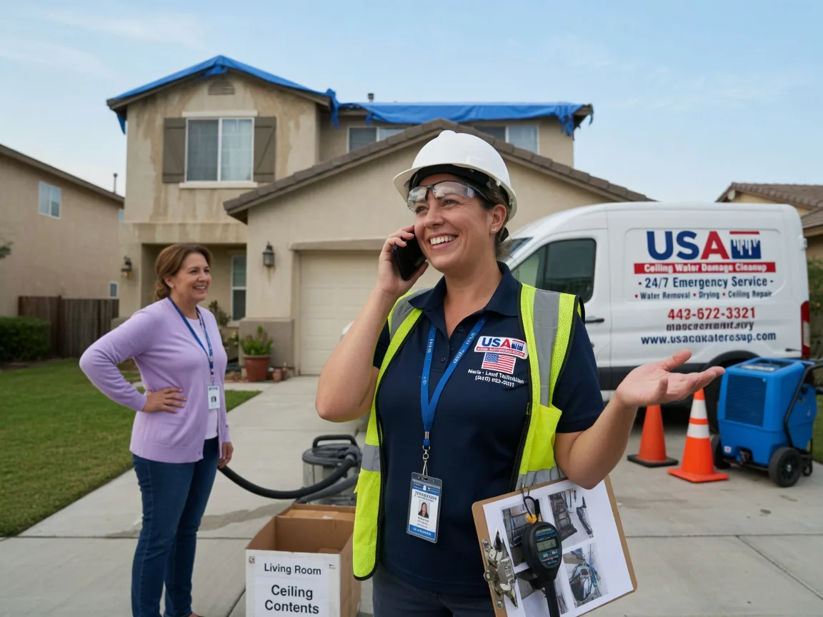 Ceiling Water Damage Restoration Anabel, MO FAQs